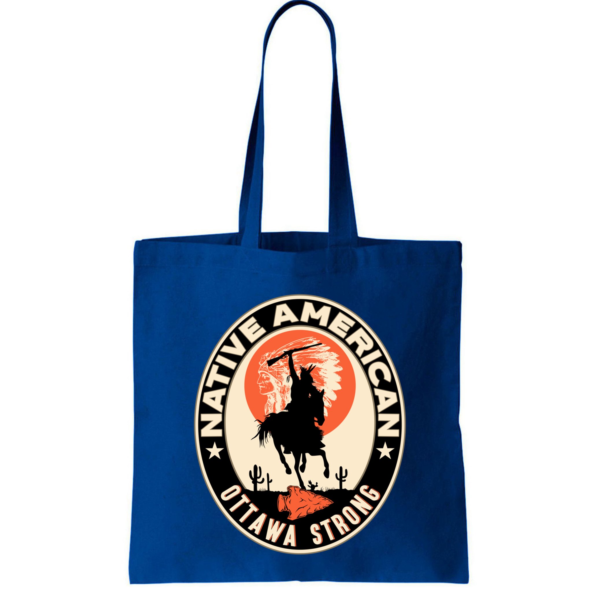 Ottawa Tribe Native American Pride Art Deco Logo Gift Bag