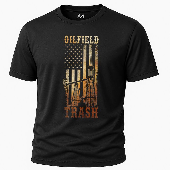 Oilfield Trash Not For The Weak For Oil Rig And Gas Workers Performance Shirt