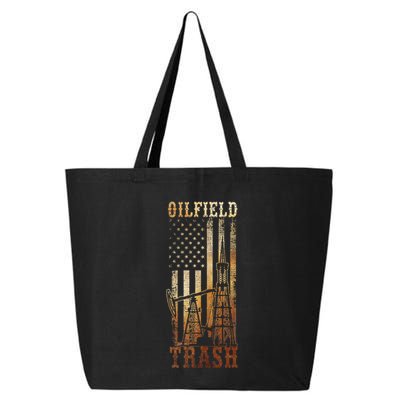 Oilfield Trash Not For The Weak For Oil Rig And Gas Workers 25L Jumbo Tote