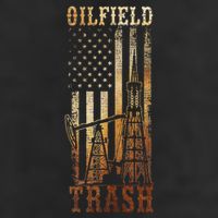 Oilfield Trash Not For The Weak For Oil Rig And Gas Workers 25L Jumbo Tote