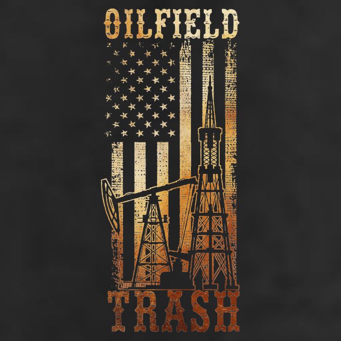 Oilfield Trash Not For The Weak For Oil Rig And Gas Workers 25L Jumbo Tote