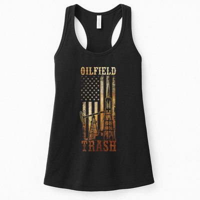 Oilfield Trash Not For The Weak For Oil Rig And Gas Workers Womens Tank Top