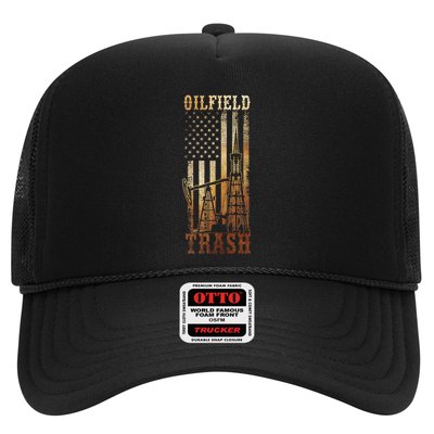 Oilfield Trash Not For The Weak For Oil Rig And Gas Workers Trucker Hat