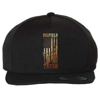 Oilfield Trash Not For The Weak For Oil Rig And Gas Workers Wool Snapback Cap