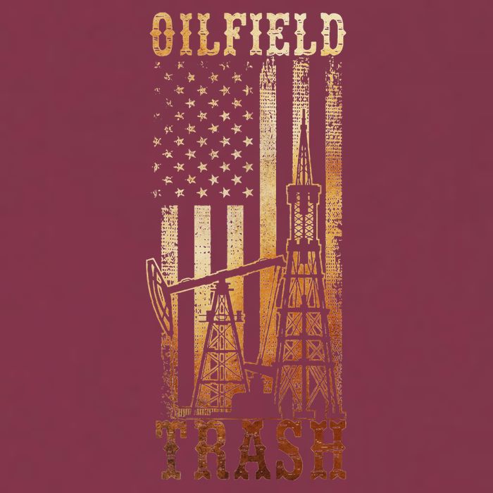 Oilfield Trash Not For The Weak For Oil Rig And Gas Workers 16oz Travel Tumbler