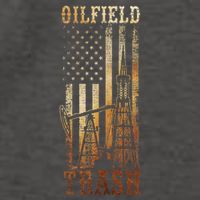 Oilfield Trash Not For The Weak For Oil Rig And Gas Workers Vector Backpack