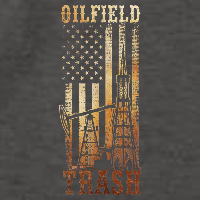 Oilfield Trash Not For The Weak For Oil Rig And Gas Workers Vector Backpack