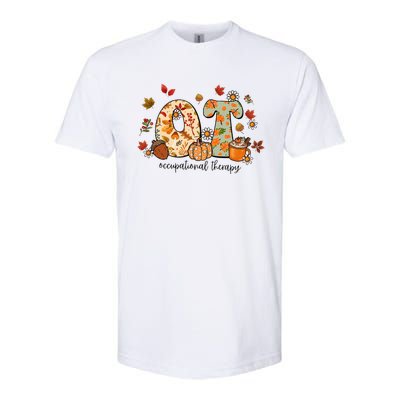 Occupational Therapy Ot Autumn Fall Special Education OTA Softstyle CVC T-Shirt