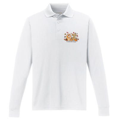 Occupational Therapy Ot Autumn Fall Special Education OTA Performance Long Sleeve Polo