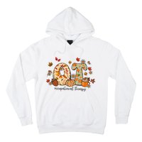 Occupational Therapy Ot Autumn Fall Special Education OTA Hoodie