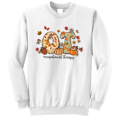 Occupational Therapy Ot Autumn Fall Special Education OTA Sweatshirt