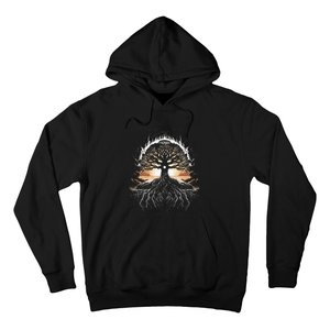 Odin Tree Of Life Viking Valhalla Pagan Hoodie