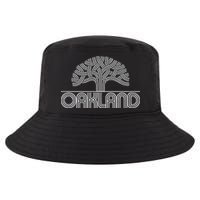 Oakland T Oak Tree Design Cool Comfort Performance Bucket Hat