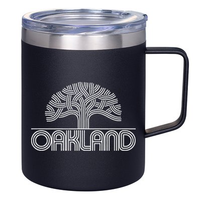 Oakland T Oak Tree Design 12oz Stainless Steel Coffee Mug