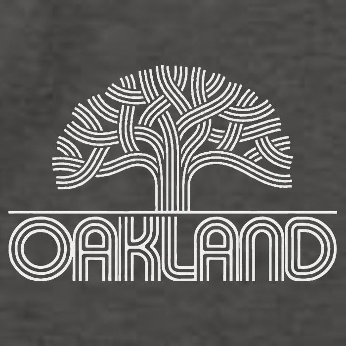 Oakland T Oak Tree Design Vector Backpack