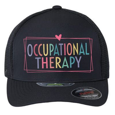 Occupational Therapy -OT Therapist OT Month design idea Flexfit Unipanel Trucker Cap