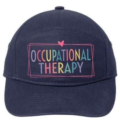 Occupational Therapy -OT Therapist OT Month design idea 7-Panel Snapback Hat
