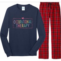 Occupational Therapy -OT Therapist OT Month design idea Long Sleeve Pajama Set