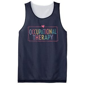 Occupational Therapy -OT Therapist OT Month design idea Mesh Reversible Basketball Jersey Tank