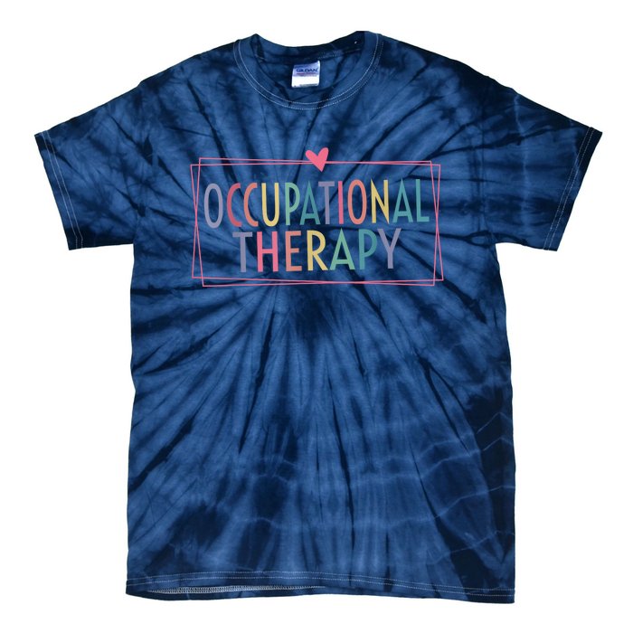 Occupational Therapy -OT Therapist OT Month design idea Tie-Dye T-Shirt