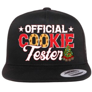 Official_cookie Tester Flat Bill Trucker Hat