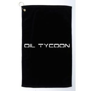 Oil Tycoon Platinum Collection Golf Towel