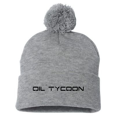Oil Tycoon Pom Pom 12in Knit Beanie