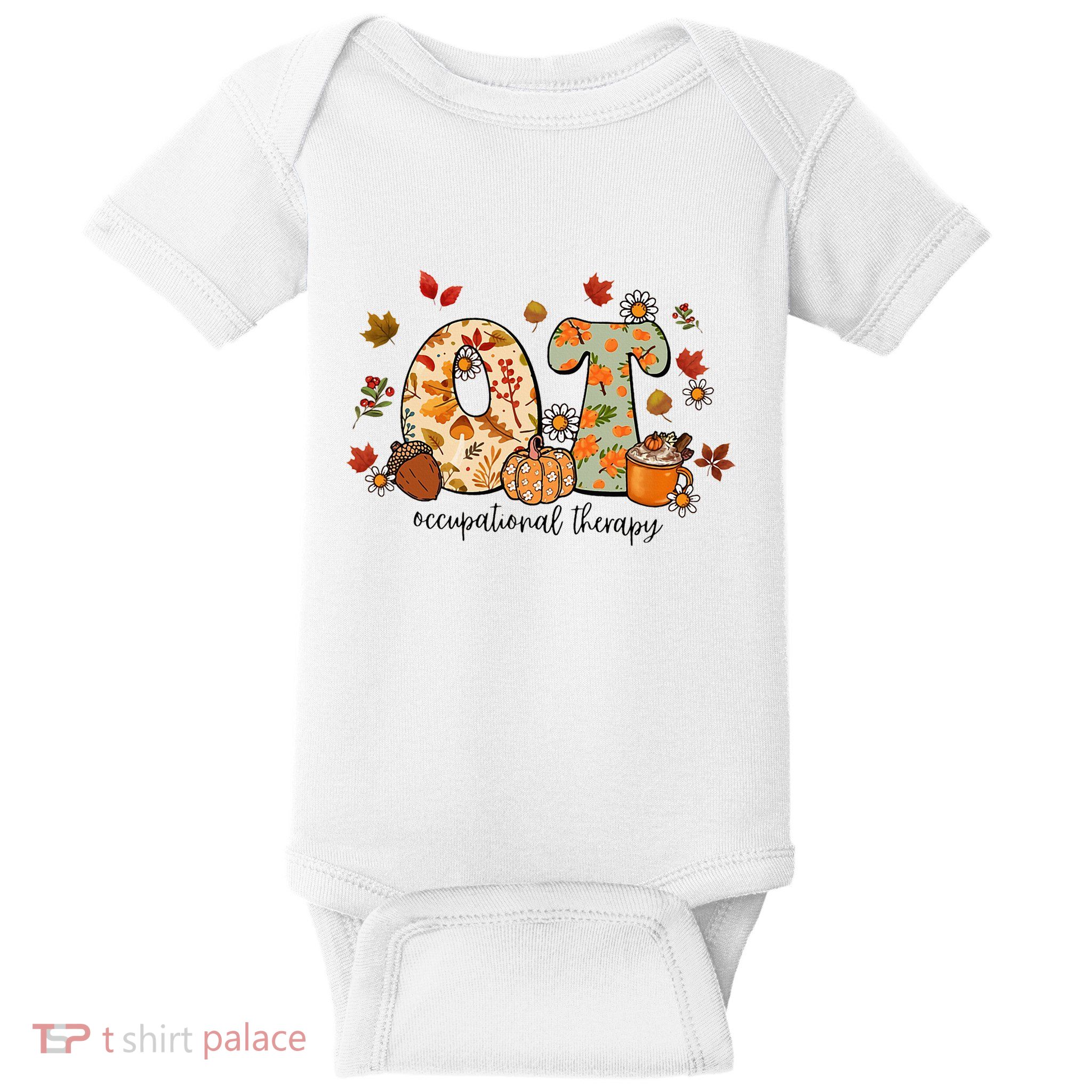 Occupational Therapy Ot Autumn Fall Special Education Baby Bodysuit