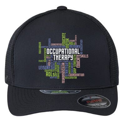 Occupational Therapy Occupational Therapist Healthcare Flexfit Unipanel Trucker Cap