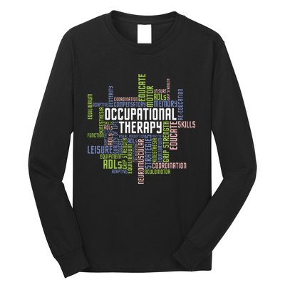 Occupational Therapy Occupational Therapist Healthcare Long Sleeve Shirt