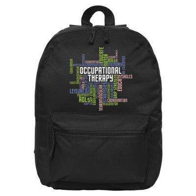 Occupational Therapy Occupational Therapist Healthcare 16 in Basic Backpack