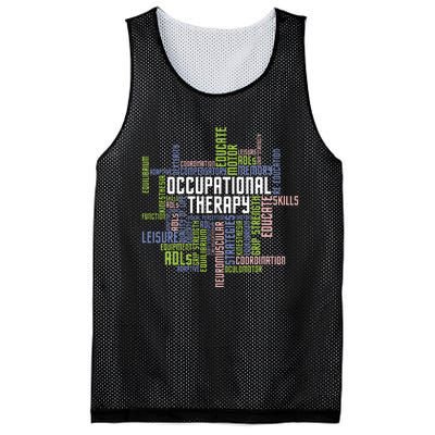 Occupational Therapy Occupational Therapist Healthcare Mesh Reversible Basketball Jersey Tank