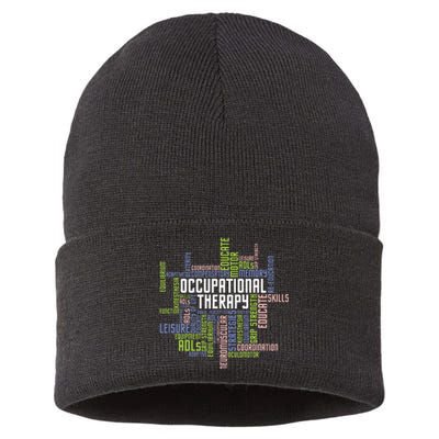 Occupational Therapy Occupational Therapist Healthcare Sustainable Knit Beanie