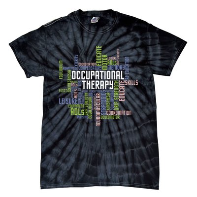 Occupational Therapy Occupational Therapist Healthcare Tie-Dye T-Shirt