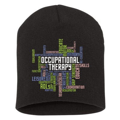 Occupational Therapy Occupational Therapist Healthcare Short Acrylic Beanie