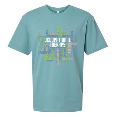 Occupational Therapy Occupational Therapist Healthcare Sueded Cloud Jersey T-Shirt