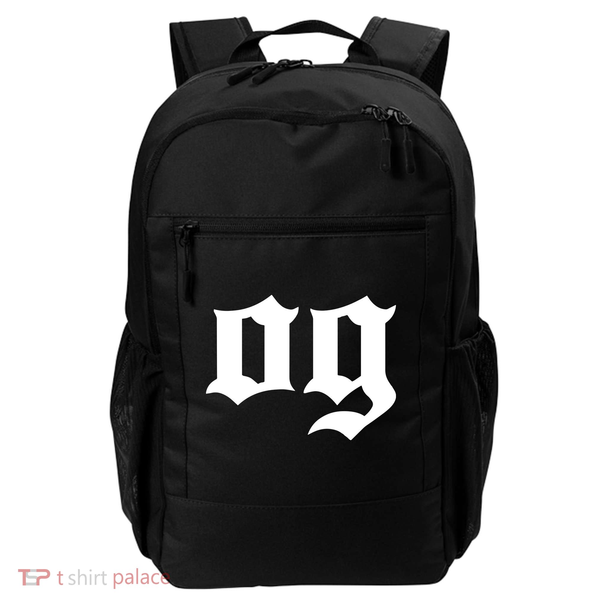 OG The Original Gangster Cool Old School Hip Hop Badass Backpack