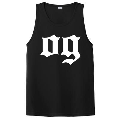 OG The Original Gangster Cool Old School Hip Hop Badass PosiCharge Competitor Tank