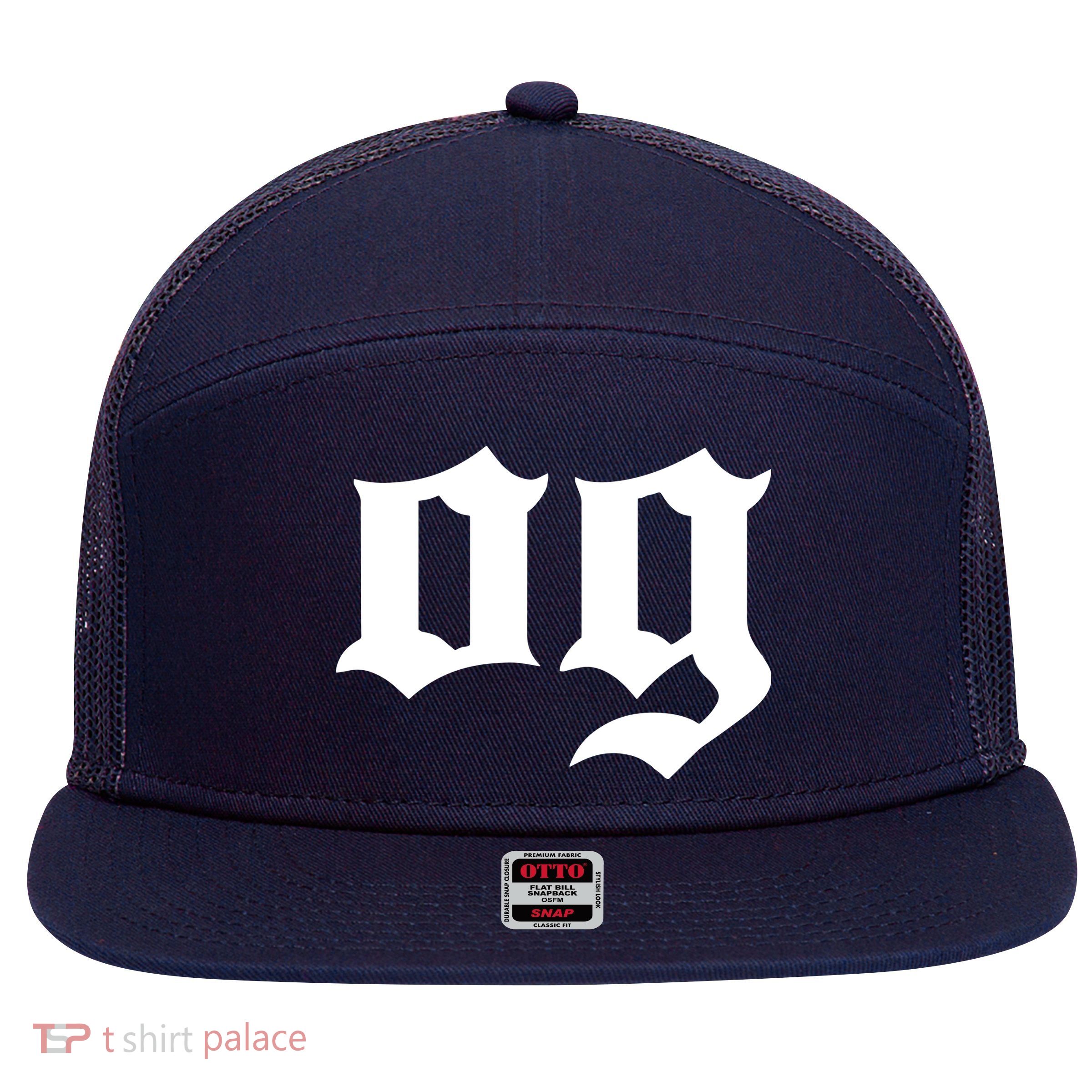 OG The Original Gangster Cool Old School Hip Hop Badass 7 Panel Mesh Trucker Snapback Hat