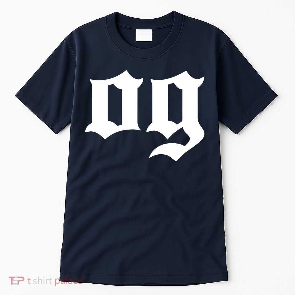 OG The Original Gangster Cool Old School Hip Hop Badass Tall T-Shirt
