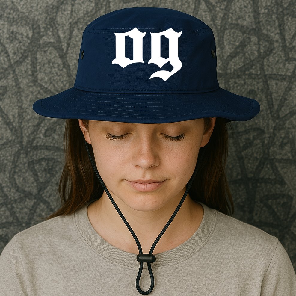 OG The Original Gangster Cool Old School Hip Hop Badass Bucket Hat