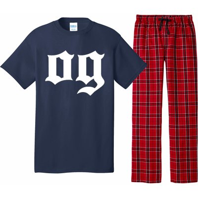 OG The Original Gangster Cool Old School Hip Hop Badass Pajama Set