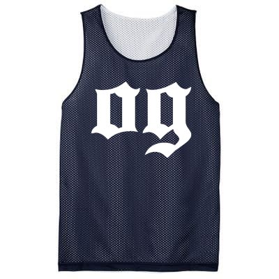 OG The Original Gangster Cool Old School Hip Hop Badass Mesh Reversible Basketball Jersey Tank