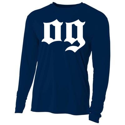 OG The Original Gangster Cool Old School Hip Hop Badass Cooling Performance Long Sleeve Crew