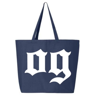 OG The Original Gangster Cool Old School Hip Hop Badass 25L Jumbo Tote