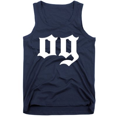 OG The Original Gangster Cool Old School Hip Hop Badass Tank Top