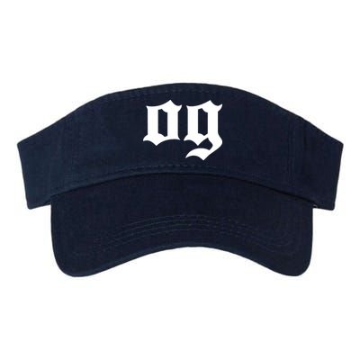 OG The Original Gangster Cool Old School Hip Hop Badass Visor