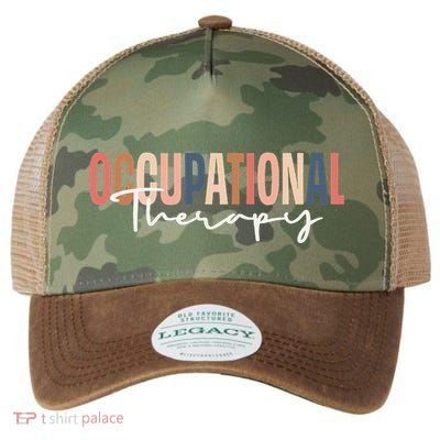 Occupational Therapy Ot Therapist Legacy Tie Dye Trucker Hat