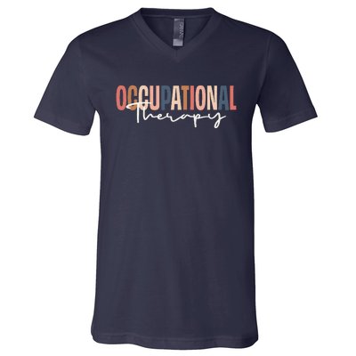 Occupational Therapy Ot Therapist V-Neck T-Shirt