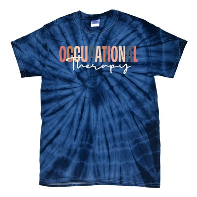 Occupational Therapy Ot Therapist Tie-Dye T-Shirt